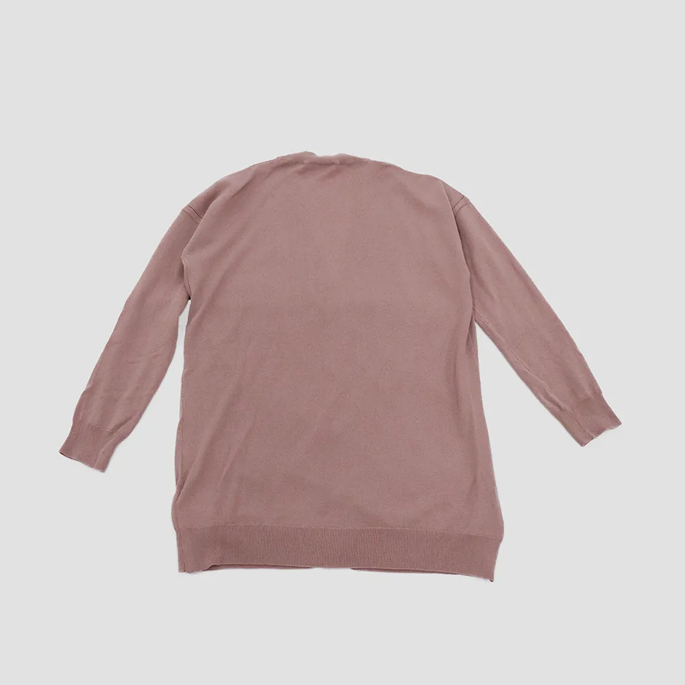 TCN  |Long Sleeves Plain Cotton Long Cardigans