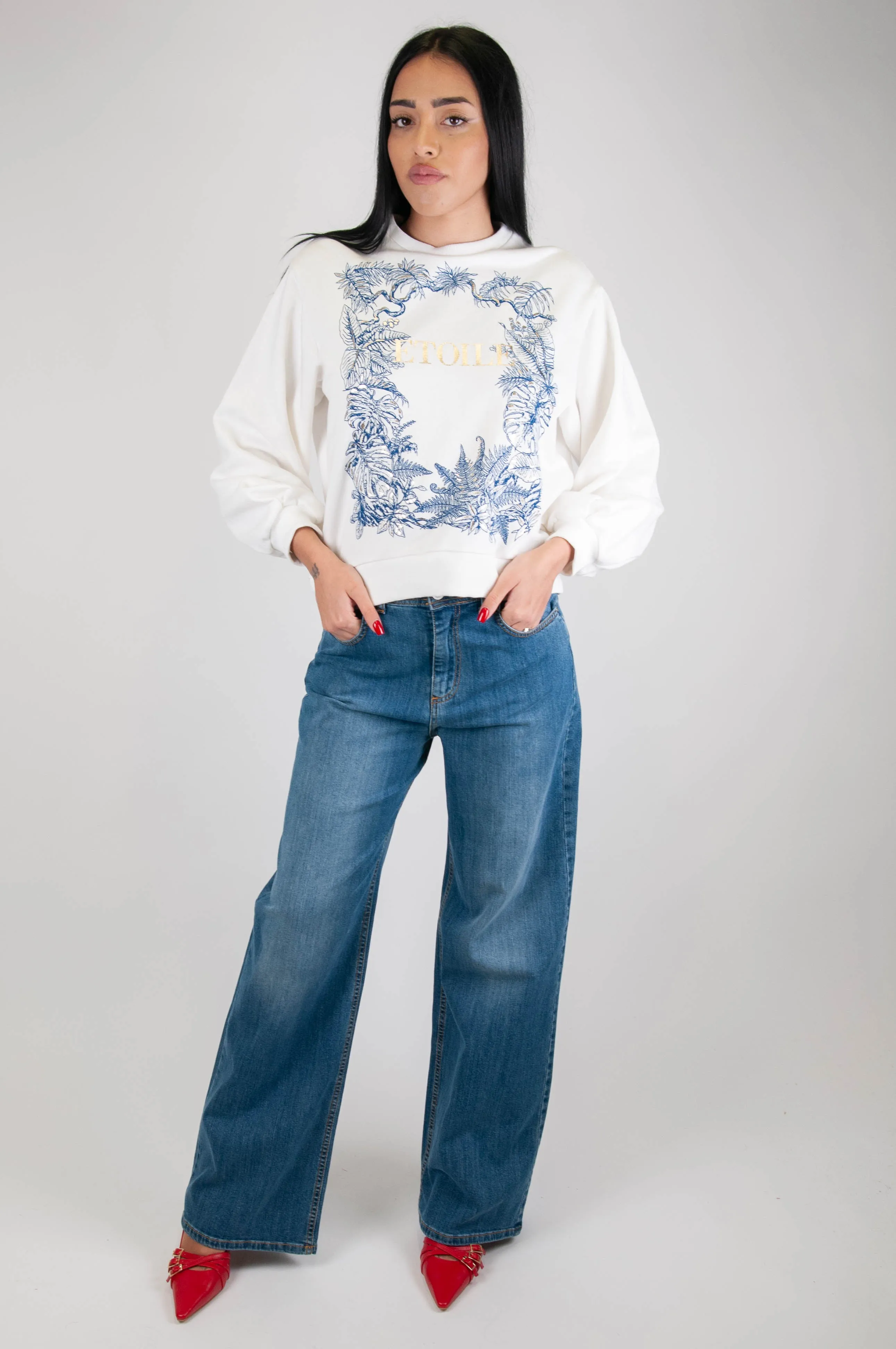 Tensione in - Jeans palazzo