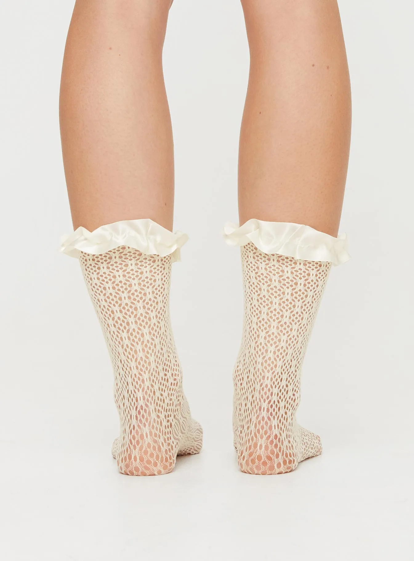 Thekla Frill Socks Yellow