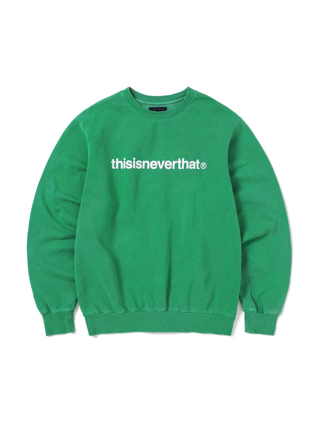 thisisneverthat  |Unisex Street Style Long Sleeves Cotton Logo Sweatshirts