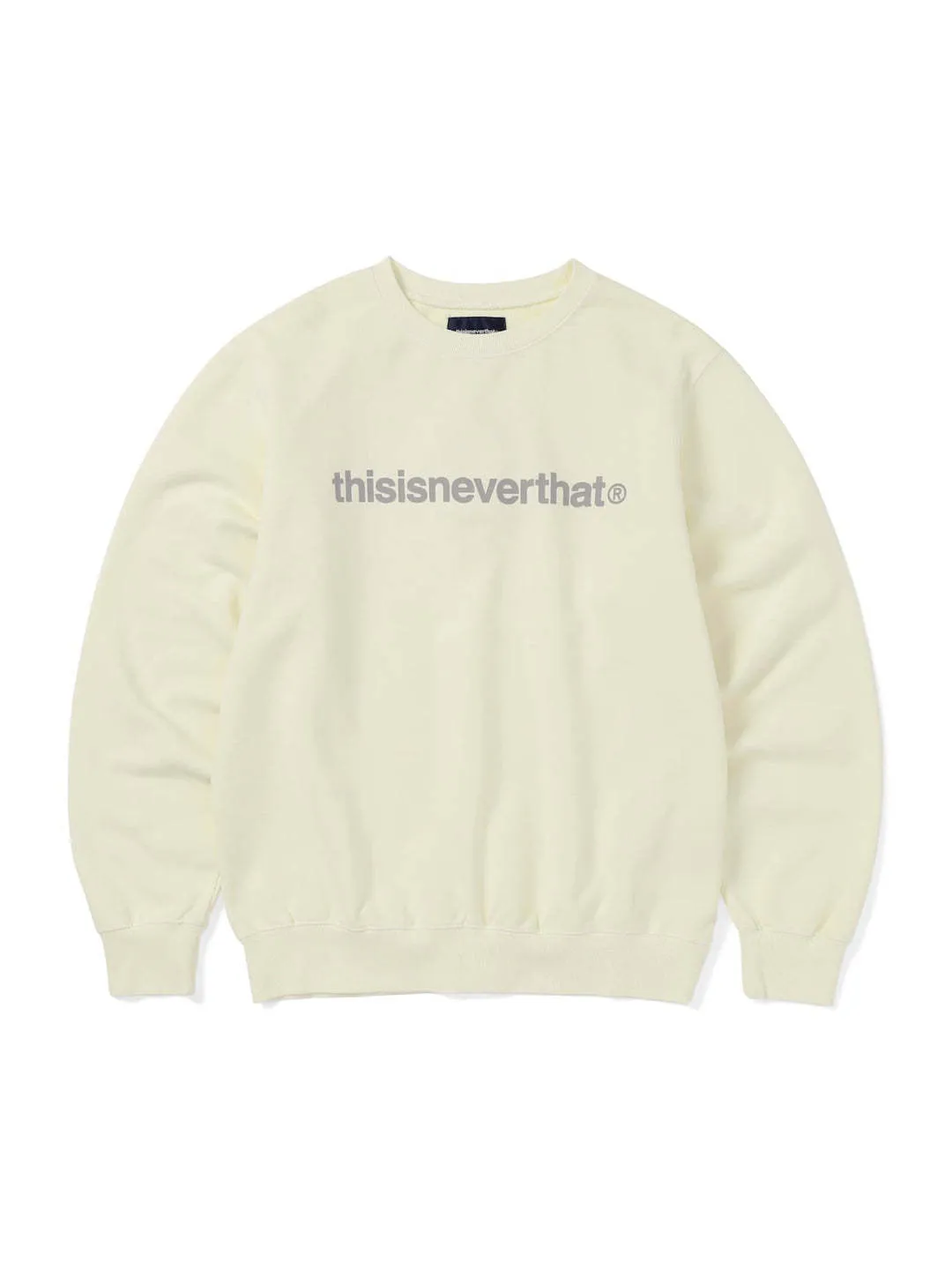 thisisneverthat  |Unisex Street Style Long Sleeves Cotton Logo Sweatshirts