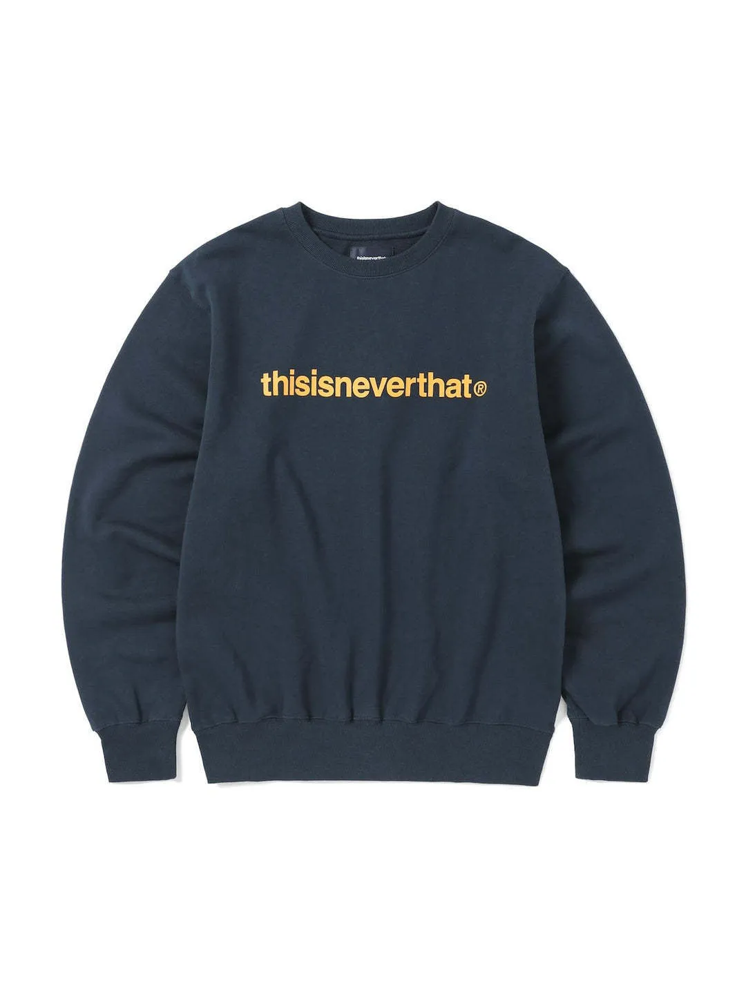 thisisneverthat  |Unisex Street Style Long Sleeves Cotton Logo Sweatshirts