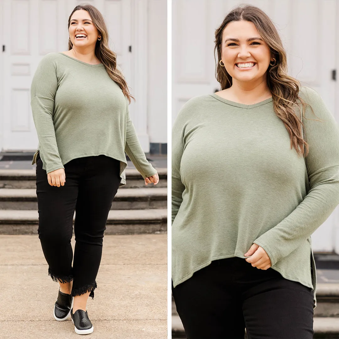 Thought Of The Thrill Top, Olive