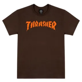 Thrasher Burn It Down Neckface Tee