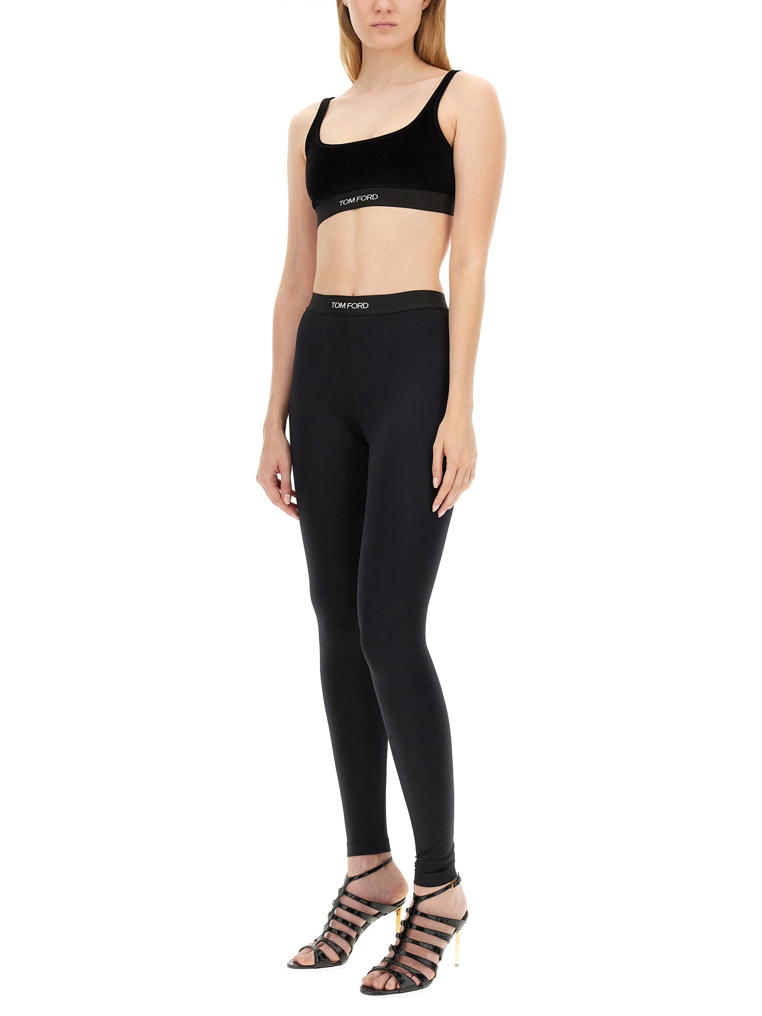 TOM FORD     LEGGINGS WITH LOGO