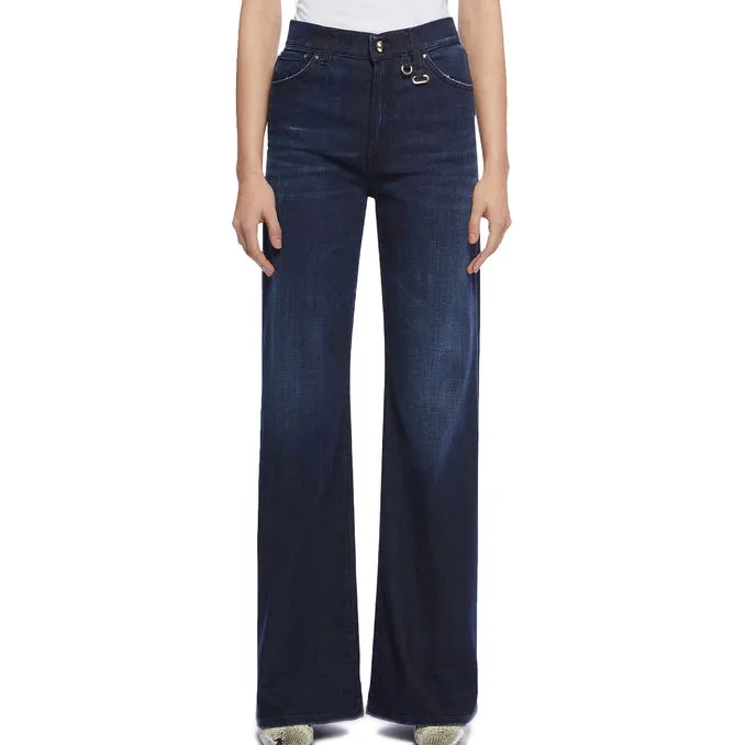 TROUSERS AMBER Woman Blue