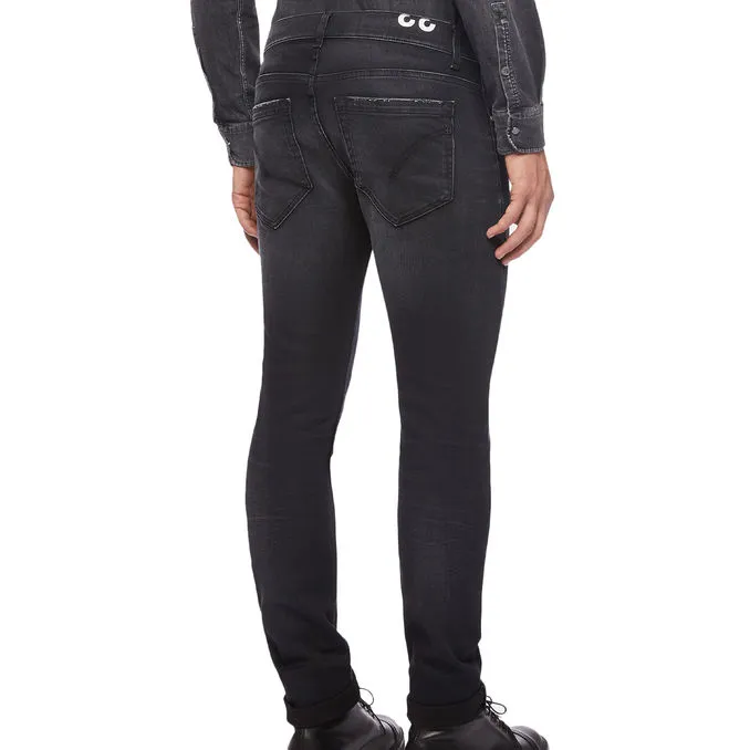 TROUSERS GEORGE Man Black