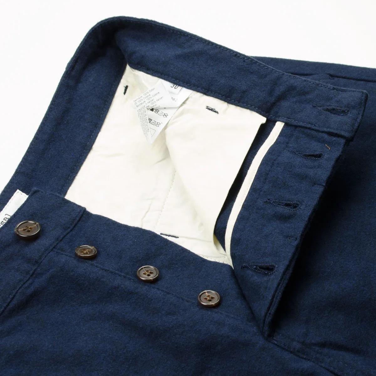 Universal Works - Military Chino Nebraska Cotton - Navy