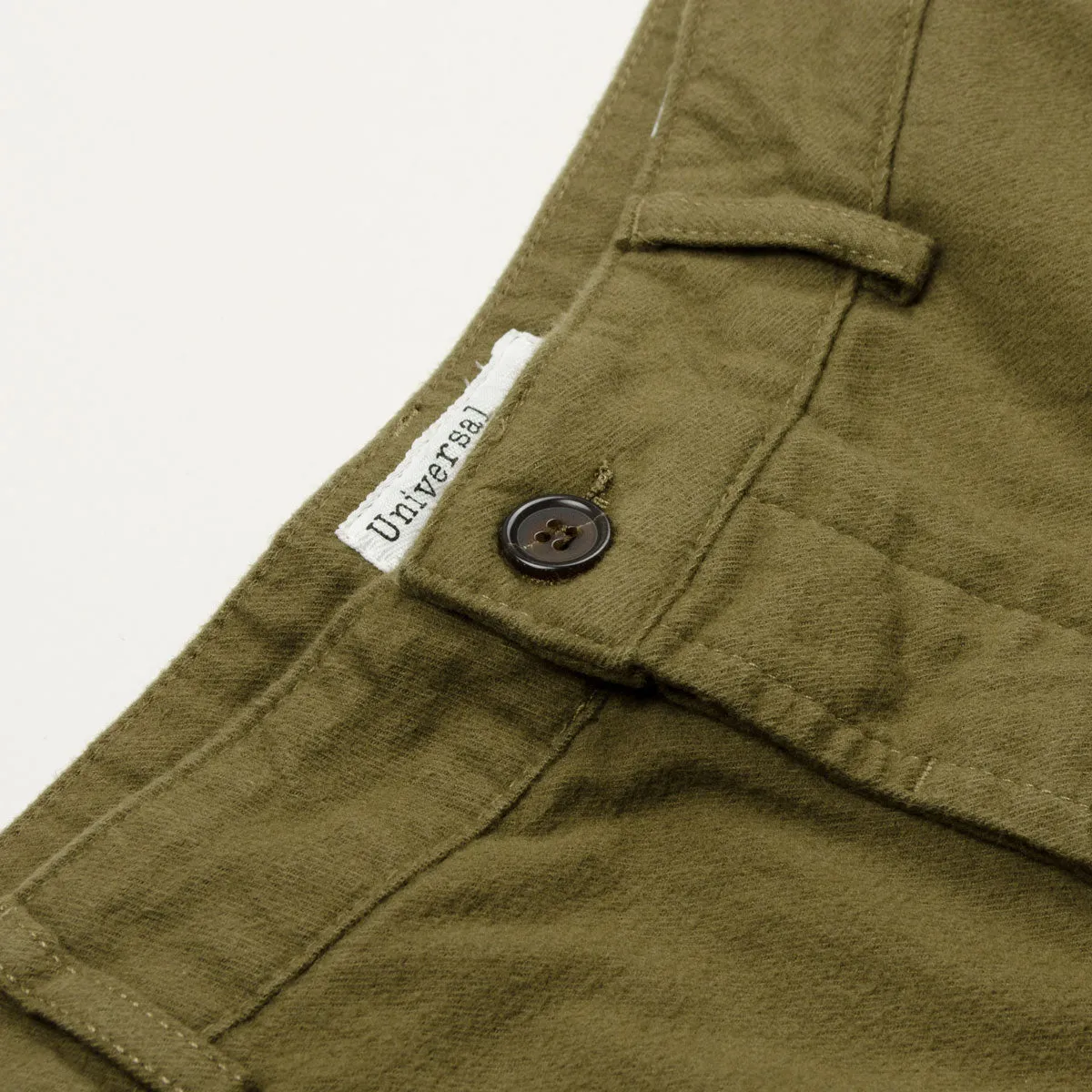 Universal Works - Military Chino Nebraska Cotton - Olive