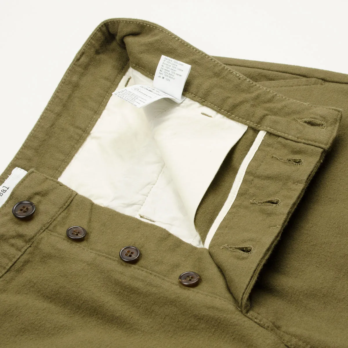 Universal Works - Military Chino Nebraska Cotton - Olive