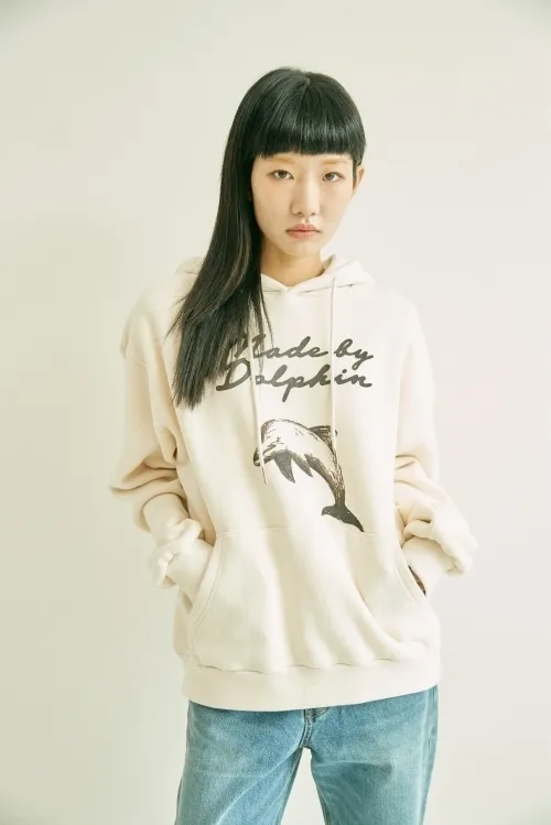 Wai Kei  |Unisex Street Style Long Sleeves Plain Other Animal Patterns