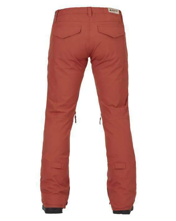 Womens Burton Vida Pant - Persimmon (S)