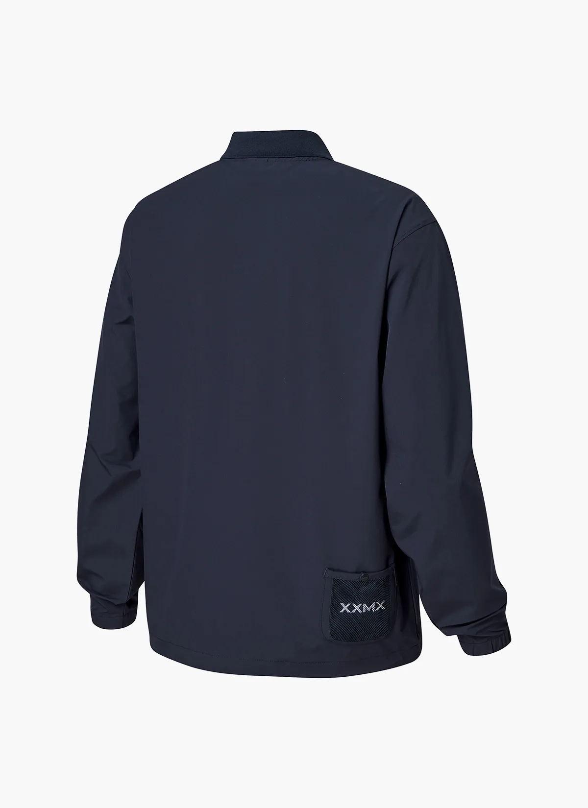 XEXYMIX  |Street Style Long Sleeves Plain Logo Polos