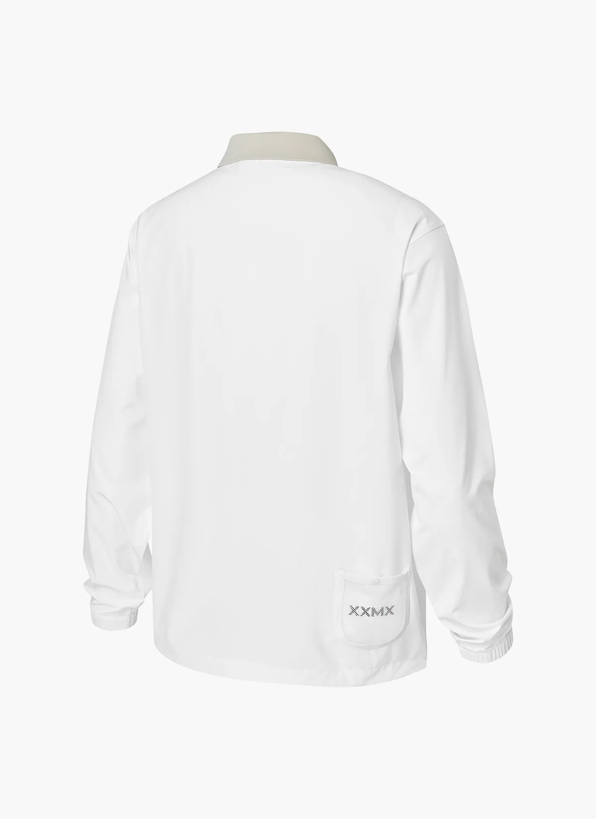 XEXYMIX  |Street Style Long Sleeves Plain Logo Polos