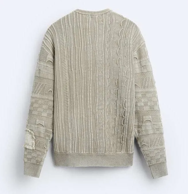 ZARA  |Long Sleeves Sweaters